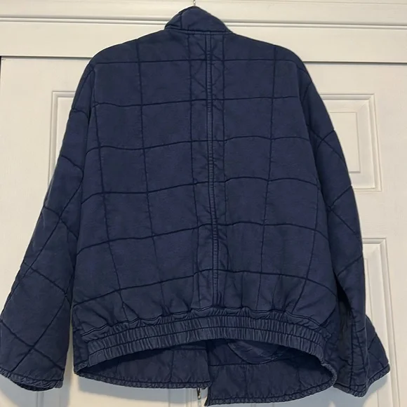 Dolman Quilted Knit Jacket - Picture 4 of 4